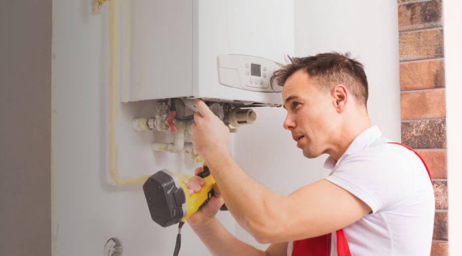 Local tankless water heater installation in Gainesville, TX